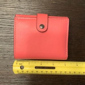 Coach Leather Trifold Wallet